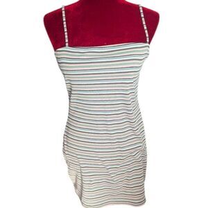 H&M Divided Striped Dress Size Large